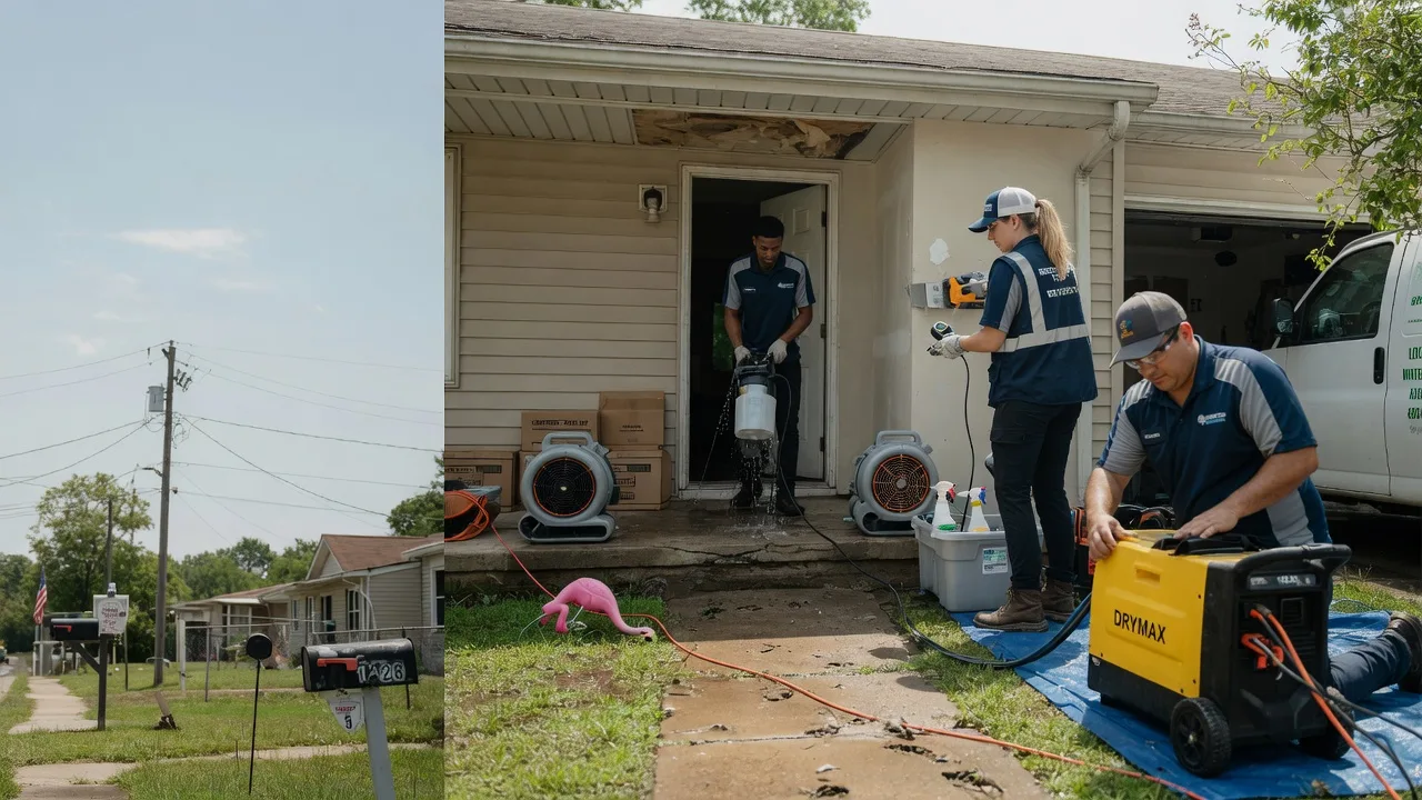 Storm Damage Water Removal in Calvin, KY near me
